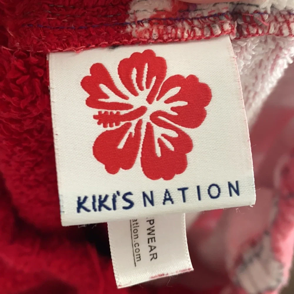 Cozy Pink & Red Cat-Print Fleece Joggers for Kids